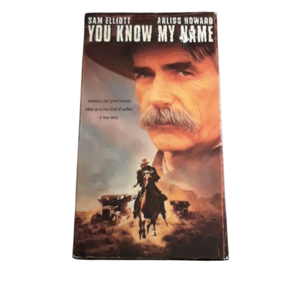 6/$15 You know my name Warner bros VHS video tape